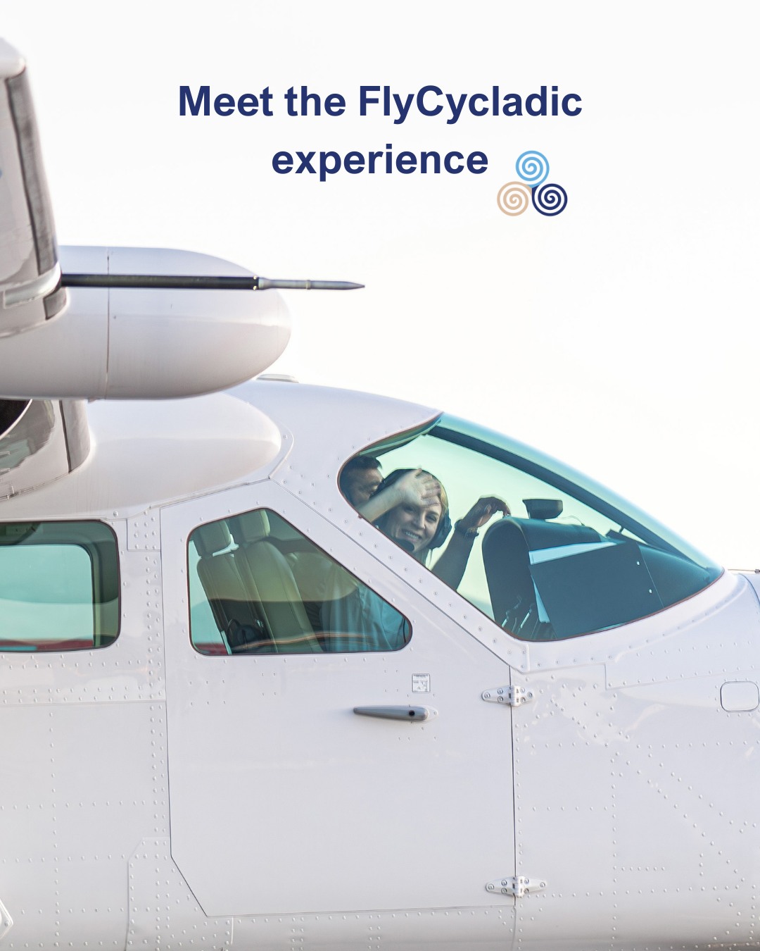 At Fly Cycladic, every detail is designed to offer calm, clarity, and confidence — from the moment you board, to the moment you land.
Discover your ideal way to travel by air across Greece.✈️ 

#FlyCycladic #CloserThanEver #cessnacaravan #reasontovisitgreece #privateflights