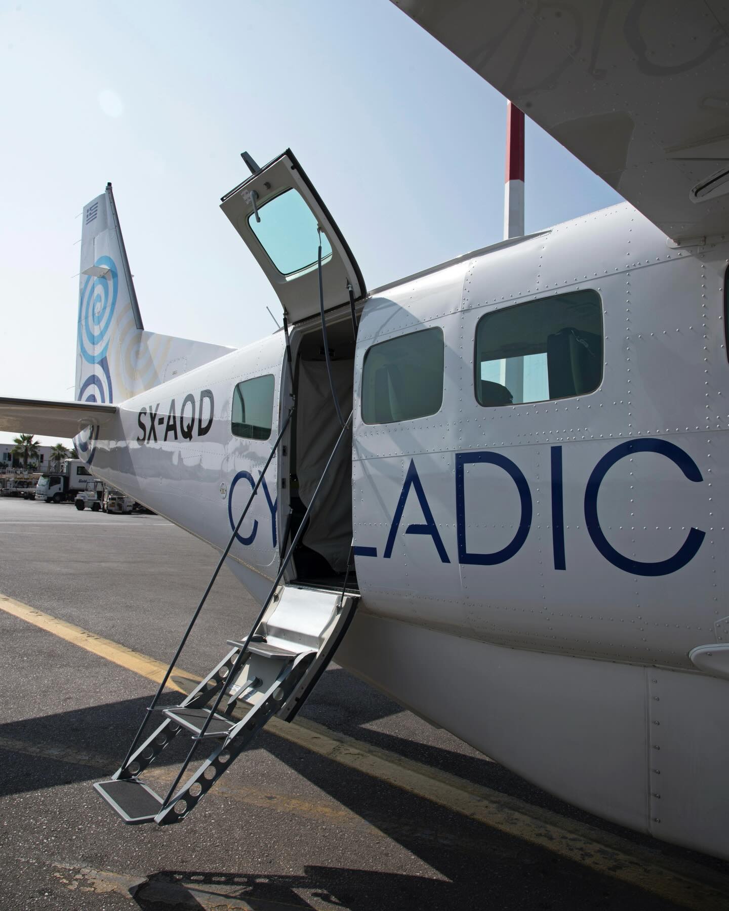 From the moment you step onboard, experience private flying at its most thoughtful.✈️ 
Quiet comfort. Spacious design. Every detail made for ease.
#FlyCycladic #CloserThanEver #reasontovisitgreece #privateflights