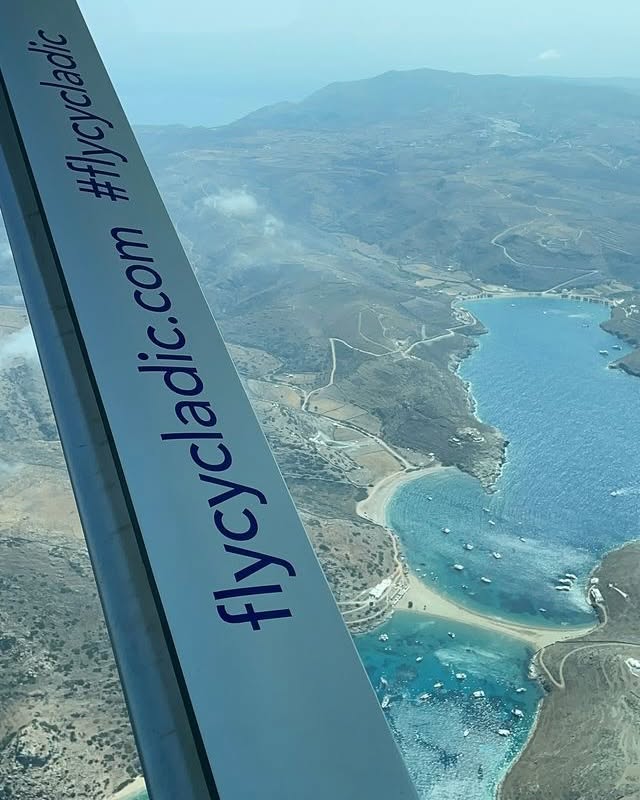 Fly Cycladic brings you closer to every destination.
And even closer to views like these.

#FlyCycladic #CloserThanEver #greecefromabove #privateflights #cessnacaravan