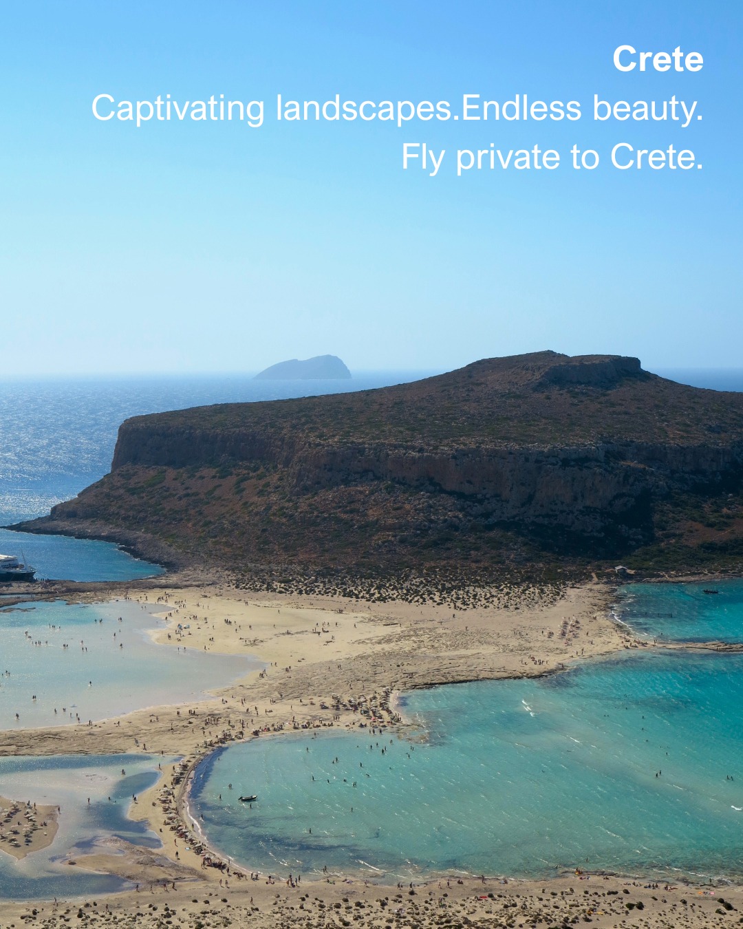 One of Greece's most unforgettable summer destinations. Crete.
Golden beaches, authentic villages and endless blue await. 
Fly privately and enjoy the comfort and flexibility to travel on your own schedule.✈️

Get your personalized quote online at www.flycycladic.com. 
#FlyCycladic #Crete #Greece #PrivateAviation #CloserThanEver